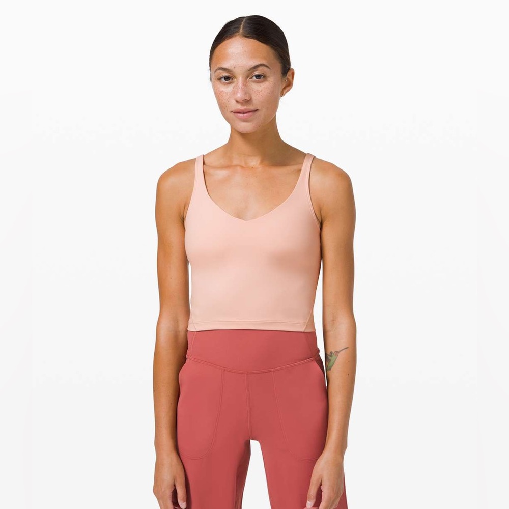 Lululemon Pink mist align tank